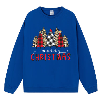 Christmas hoodie Christmas ladies loose fitting pullover
