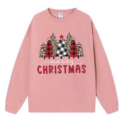 Christmas hoodie Christmas ladies loose fitting pullover